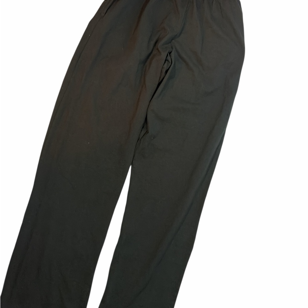 Men's Champion Jersey Pants Pockets Black/Gray M Set 2 - Picture 8 of 16